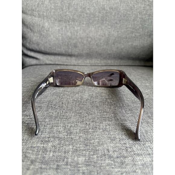 Beausoleil Paris Womens Y2K Small Rectangle Purple Jeweled Sunglasses 205 04 main image 6